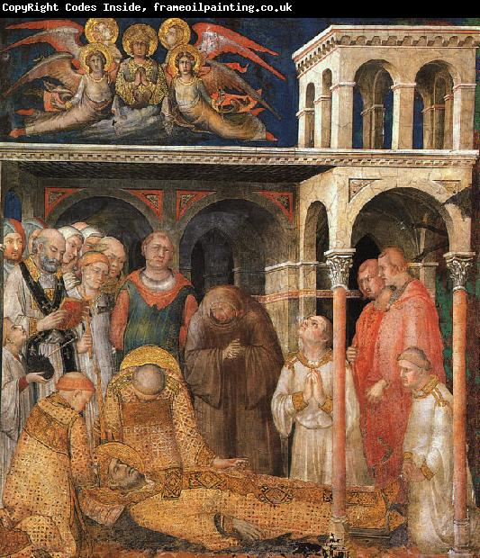 Simone Martini The Death of St.Martin